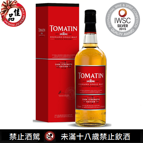 湯瑪丁 純粹原酒威士忌57.4