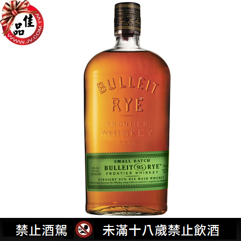 巴特 裸麥波本威士忌 1L Bulleit Bourbon Rye 1L