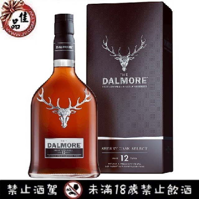 大摩12年雪莉三桶 Dalmore 12YO Sherry Cask Select Single