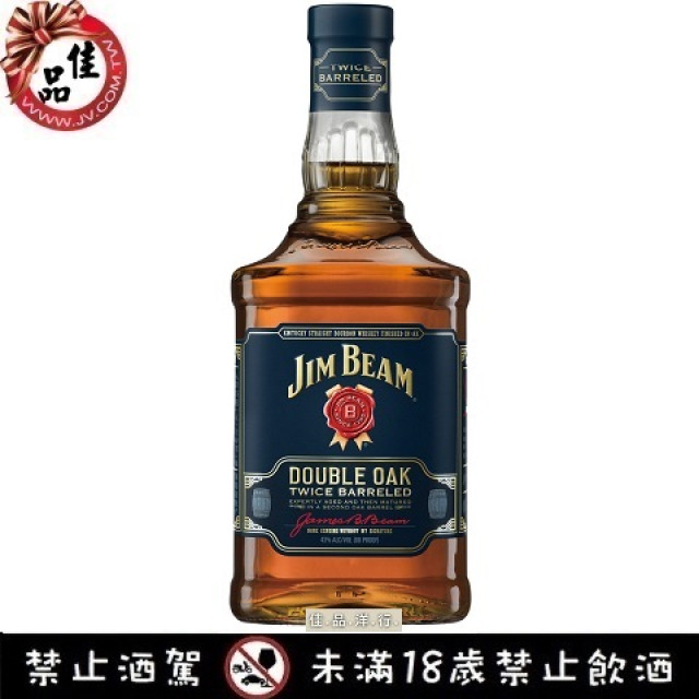 金賓 雙桶熟成 波本威士忌 Jim Beam Double Oak
