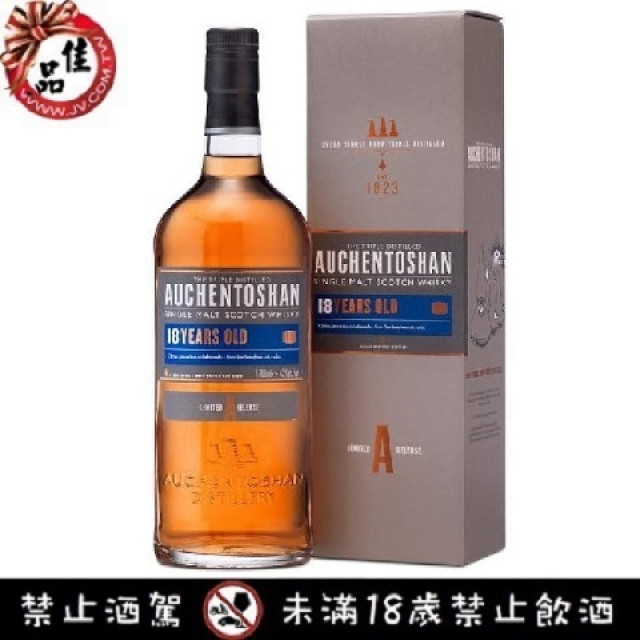 歐肯特軒18年 Auchentoshan 18 Years