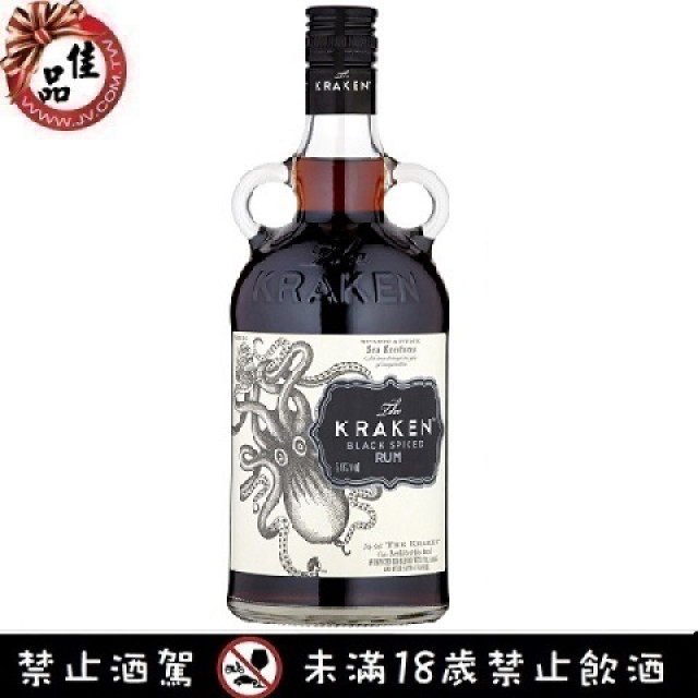 北海巨妖黑蘭姆酒 The Kraken Black Spiced Rum