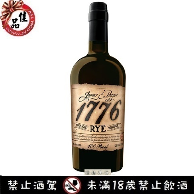 肯德基 1776 裸麥威士忌 James E. Pepper 1776 Straight Rye Whiskey